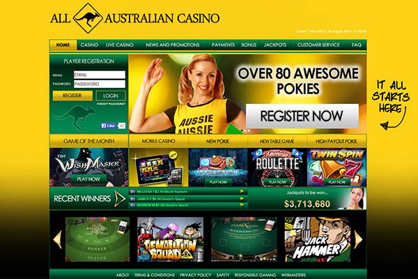 All Australian Casino home