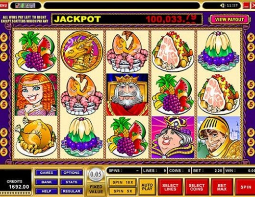 King Cashalot Progressive Slot