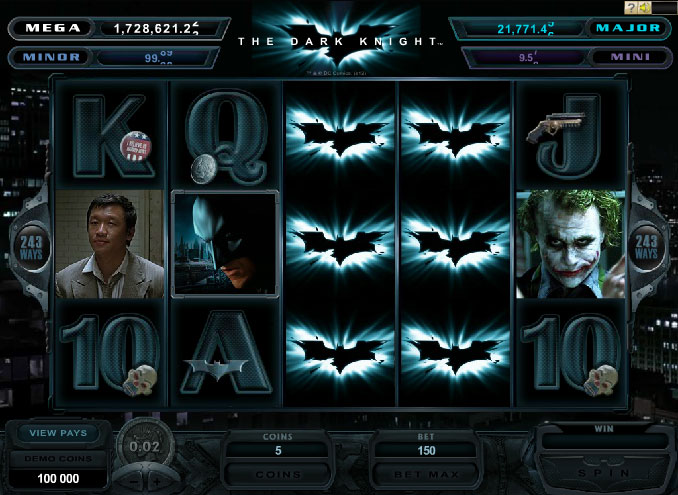 The Dark Knight Progressive Slot