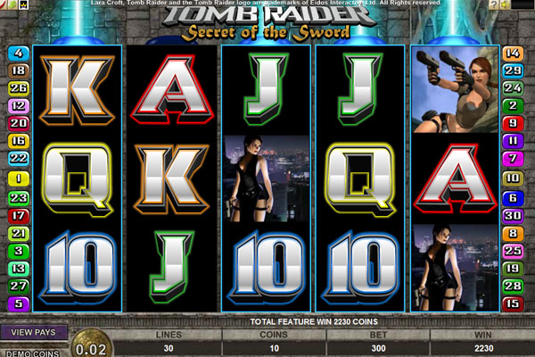 Tomb Raider Slot Roxy Palace