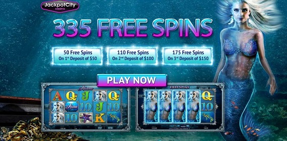 Jackpot city 335 free spins